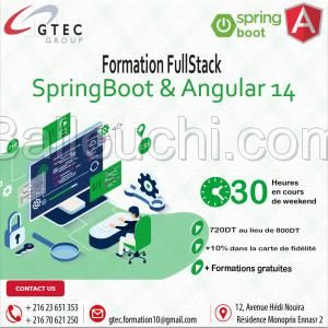 Formation Fullstack Spring Boot & Angular 14