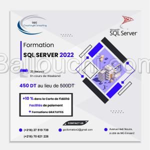 Formation complète en SQL Server 2019 - 2022.
